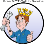 Free MOT Call In Service.